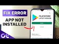 How to Fix App Not Installed Error on Android | Install APK on Android | Guiding Tech How to Fix App Not Installed Error on Android | Install APK on Android | Guiding Tech