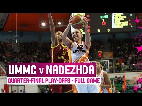 UMMC Ekaterinburg (RUS) v Nadezhda (RUS) – Full Game – Play-offs – 2014-15 EuroLeague Women