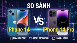 So sánh iPhone 14 và iPhone 14 Pro