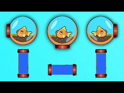 New save the fish game / New updated save  fish pull the pin mobile game / level 10983 - 11002