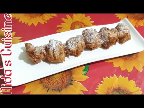 Jemput Pisang - Malaysian Sweet -  Fried Banana Balls - Nida's Cuisine  2017
