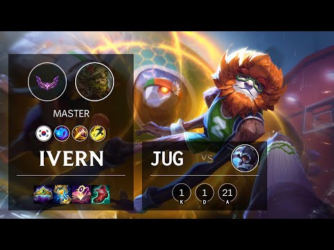 Ivern Jungle vs Talon - KR Master Patch 12.1