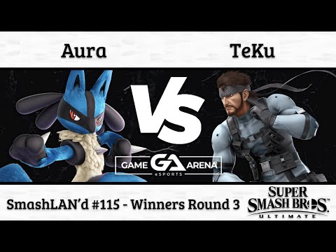 SmashLAN'd 115: Aura (Lucario) vs. TeKu (Snake) - Winners Round 3