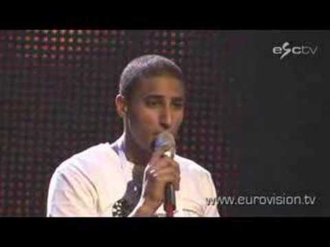 Boaz Mauda - The Fire In Your Eyes (Israel) Eurovision Song Contest 2008 - First Rehearsal