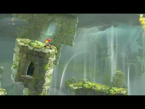 Rayman Legends Playthrough - Part 14 - Castle in the  clouds