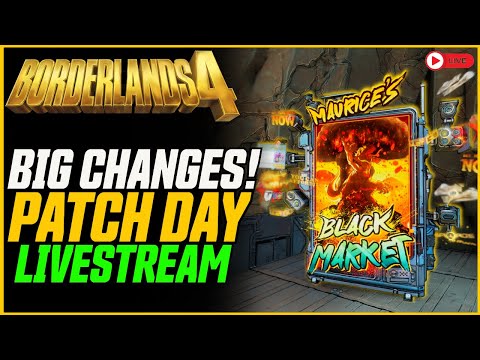 FINALLY PATCH DAY! + HALLOWEEN EVENT & MORE! // Borderlands 4 Livestream