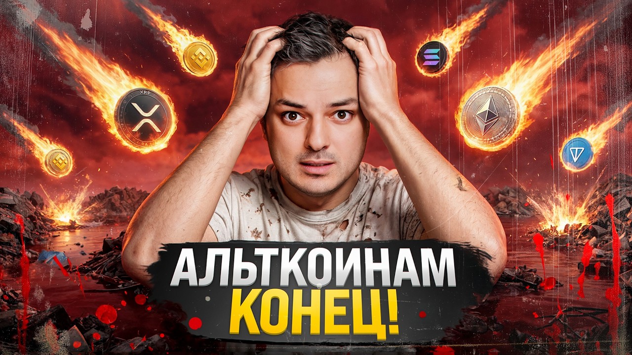 АЛЬТКОИНАМ КОНЕЦ! ЦИКЛ БИТКОИНА ЗАВЕРШЕН. ПСИХОЛОГИЯ Ч.18