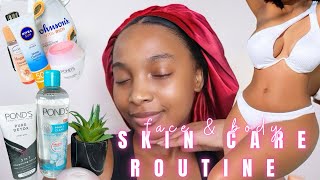 My SkinCare Routine: Affordable Products For Clear Skin &  Fading stretch marks