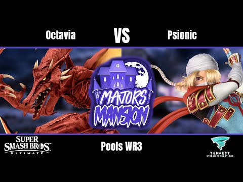 Octavia (Ridley) vs Psionic (Sheik) - Ultimate Pools Winners Round 2 - Major's Mansion