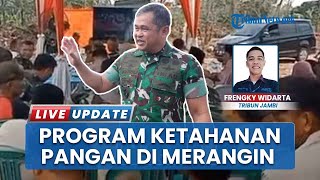 KSAD Pantau Program Ketahanan Pangan di Merangin Jambi via Video Conference