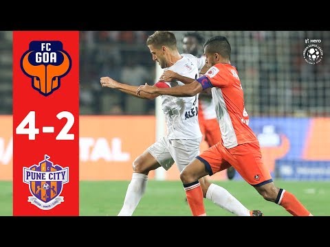 Hero ISL 2018-19 | FC Goa 4-2 FC Pune City | Highlights