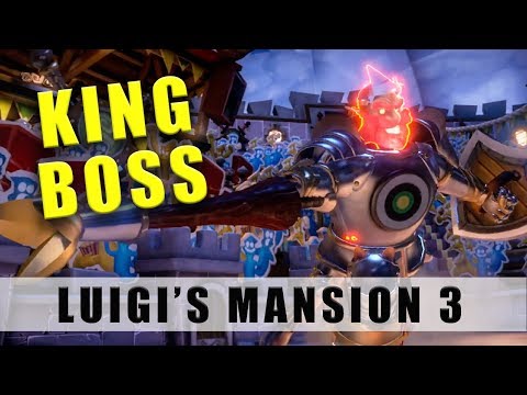 Luigi's Mansion 3 King Knight boss - How to beat the Floor 6 boss, the jousting King Knight