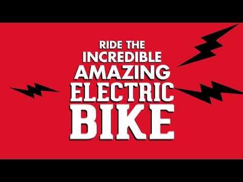 Ride the Incredible Amazing Electric Bike at ERIK'S - Recreational, Mountain, & Road Electric Bikes!