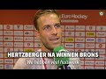 Hertzberger na winnen EK-brons: 'We hebben veel huiswerk'