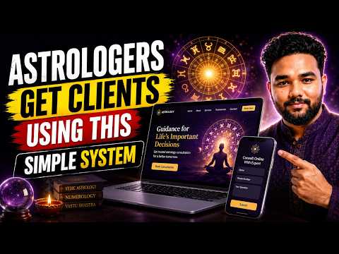 Why Most Astrologer Websites Fail to Get Clients — client website video