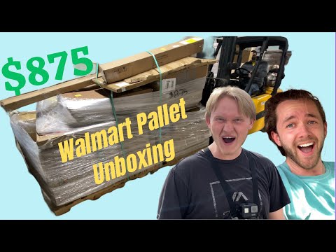 HUGE $875 Walmart Pallet Unboxing