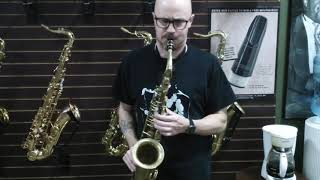 Video thumbnail for Then Martin Alto Sax, Serial #152066 by SaxquestShop
