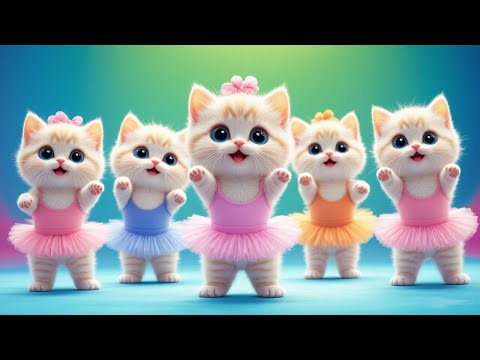 🩰🐱 Funny Dancing Cats - Adorable Ballet Dance! 🩰🎶