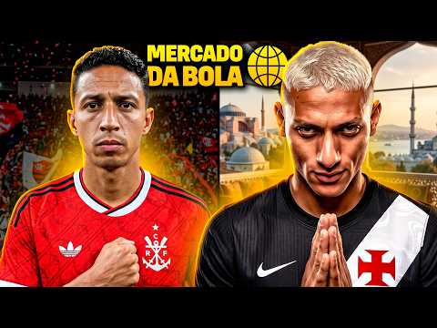 É POR ISSO que Richarlison RECUSOU o Vasco | Mauro Júnior JOGADOR do Flamengo - Mercado da Bola