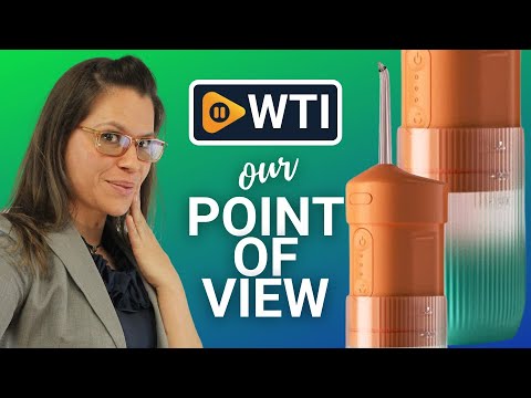 Portable Water Flosser for Teeth Travel Mini Small Water Flosser Compact Electric Oral Irrigator Dental Flossing for Teeth Cleaning Cordless Advanced Tonsil Stone Kids Adults Braces Orange - WTI product video review