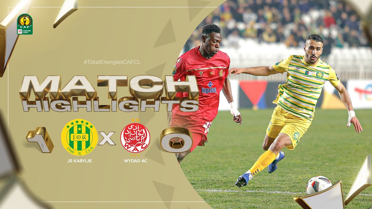 CAF Champions league | Groupe A : JS Kabylie 1-0 Wydad AC