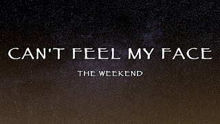 The Weeknd - Can&#39;t Feel My Face (Lyrics)