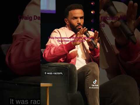 Craig David gives heartbreaking account of racism he faced on British TV.