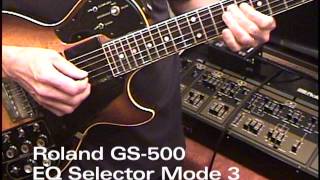 Video thumbnail for Roland GS-500 Guitar Controller for GR-500 - Guitar Electronics by WayneJoness