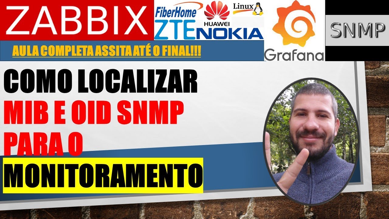 #zabbix Como localizar mib e oid snmp para iniciar o monitoramento