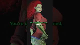 Poison Ivy Death Screen | Batman Arkham Asylum
