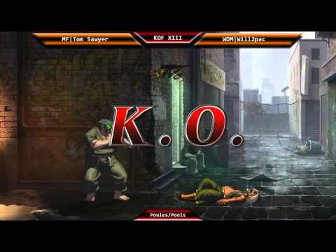 WDM|Willtupac x MF|Tom Sawyer - Poules - KOFXIII 1v1 - ParisFullContact