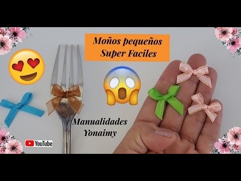 2 SUPER 😲 EASY WAYS TO MAKE 🎀 PERFECT LITTLE BOWS 🎀