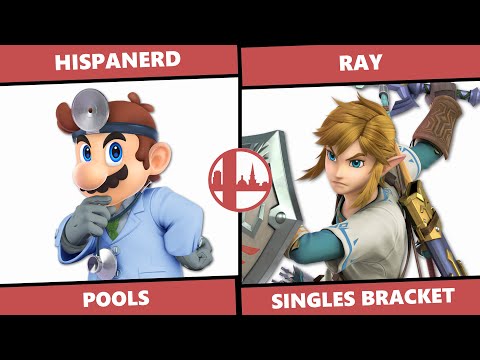 Battle Of The Burgs 2: Pools - Hispanerd (Dr. Mario) Vs Ray (Link) SSBU Single