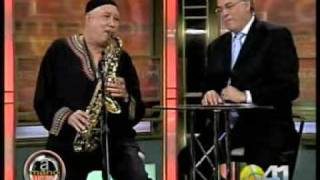 Yorgis plays with Paquito D'Rivera in Miami