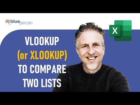 Use VLOOKUP or XLOOKUP to Compare Two Lists For Matches or What Is Missing