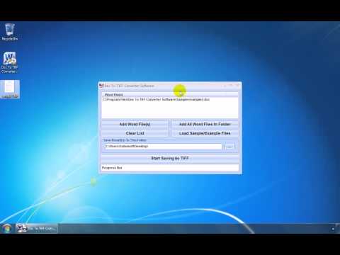 Doc To TIFF Converter Software