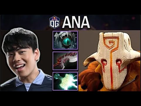 OG.ANA SMURF JUGGERNAUT 22 KILLS - DOTA 2 7.30 GAMEPLAY