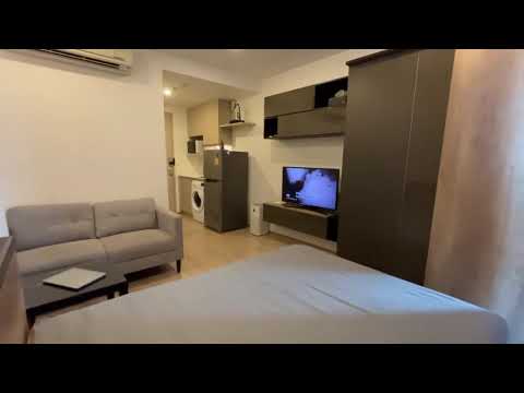 Ideo Q Chula  ราคาดี เฟอร์ครบ มีเครื่องซักผ้า เข้าอยู่ได้เลย  - video