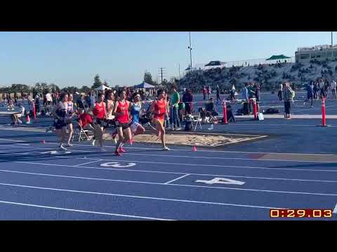 2023 CIF SJS D1 Prelims - Boys 800m heat 1