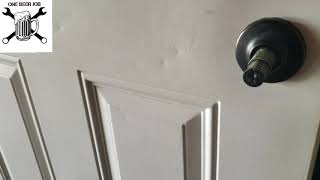 Kwikset Doorknob Repair