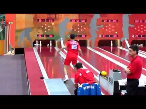 Robert Ernyesi SRB 702 - die Schlussbahn WM Classic Kegeln Team 2013