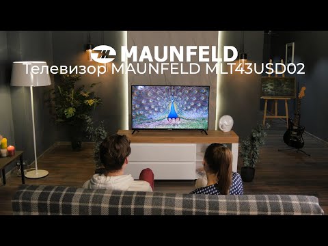 Миниатюра изображения товара Телевизор Maunfeld MLT43USD02