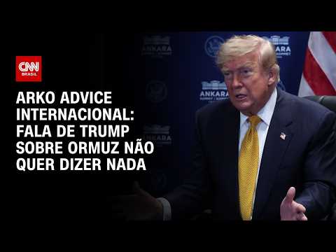 Fala de Trump sobre Ormuz virar território dos EUA não quer dizer nada, diz especialista | HORA H