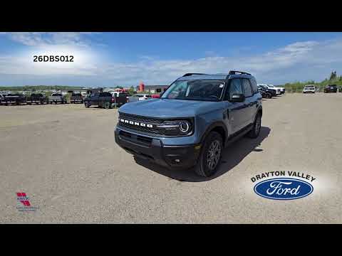 2026 Ford Bronco Sport Big Bend 4x4 in Blue for sale at Drayton Valley Ford in Drayton Valley, AB