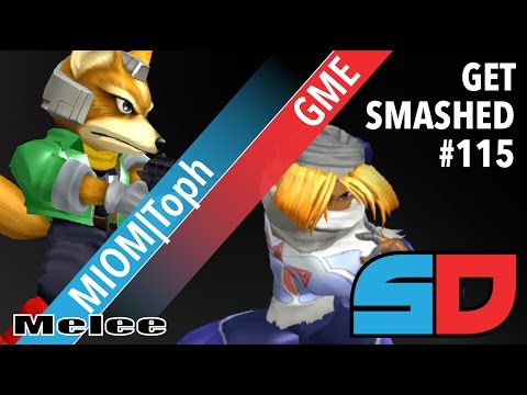 Get Smashed #115 - Winner Quarters: MIOM|Toph (Fox) vs GME (Sheik)