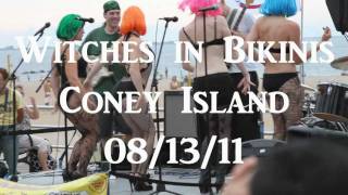 Witches in Bikinis at Coney Island - 2011.