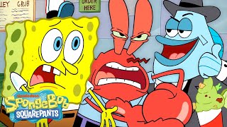 Download lagu Krusty Krab Gets NEW Competition 💥 | 'The Goobfather' Full Scene | SpongeBob mp3