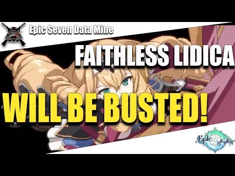 Epic Seven Data Mine - Put Your Faith In Faithless Lidica