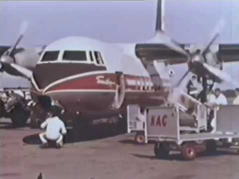 FOKKER F27 FRIENDSHIP EARLY 1960s AIRLINE OPS