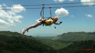 preview picture of video 'The Travel Spotters' 1.1km Zipline Adventure at Ten Cents to Heaven Tanay, Rizal'